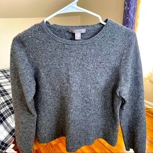 Cashmere by charter club - Grey sweater